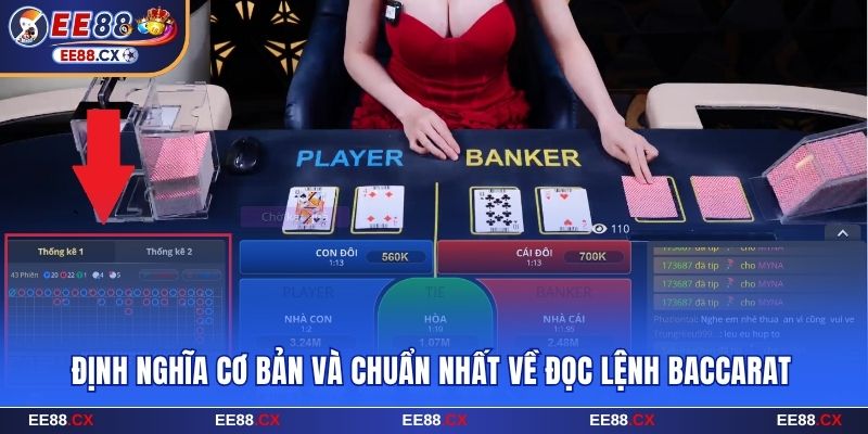 Định nghĩa cơ bản và chuẩn nhất về đọc lệnh Baccarat EE88