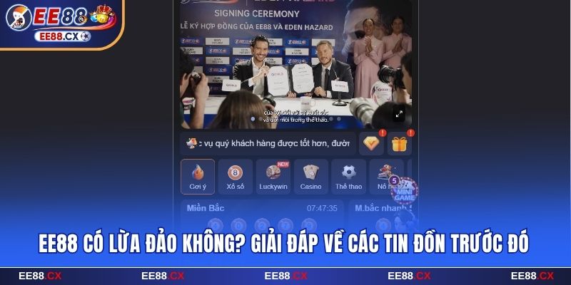 Ee88 Có Lừa Đảo Không? Giải Đáp Về Các Tin Đồn Trước Đó